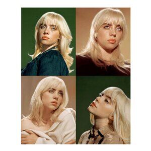 Billie Eilish 8x10 Photo Collage Happier Than Ever Poster